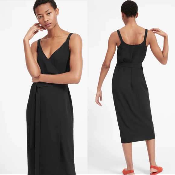 Everlane Dresses & Skirts - Everlane The Japanese GoWeave Tank Wrap Dress